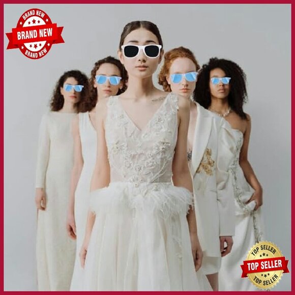 Bridesmaid Hair Claws Scrunchies Sunglasses Set Wedding Party Favors main image 5